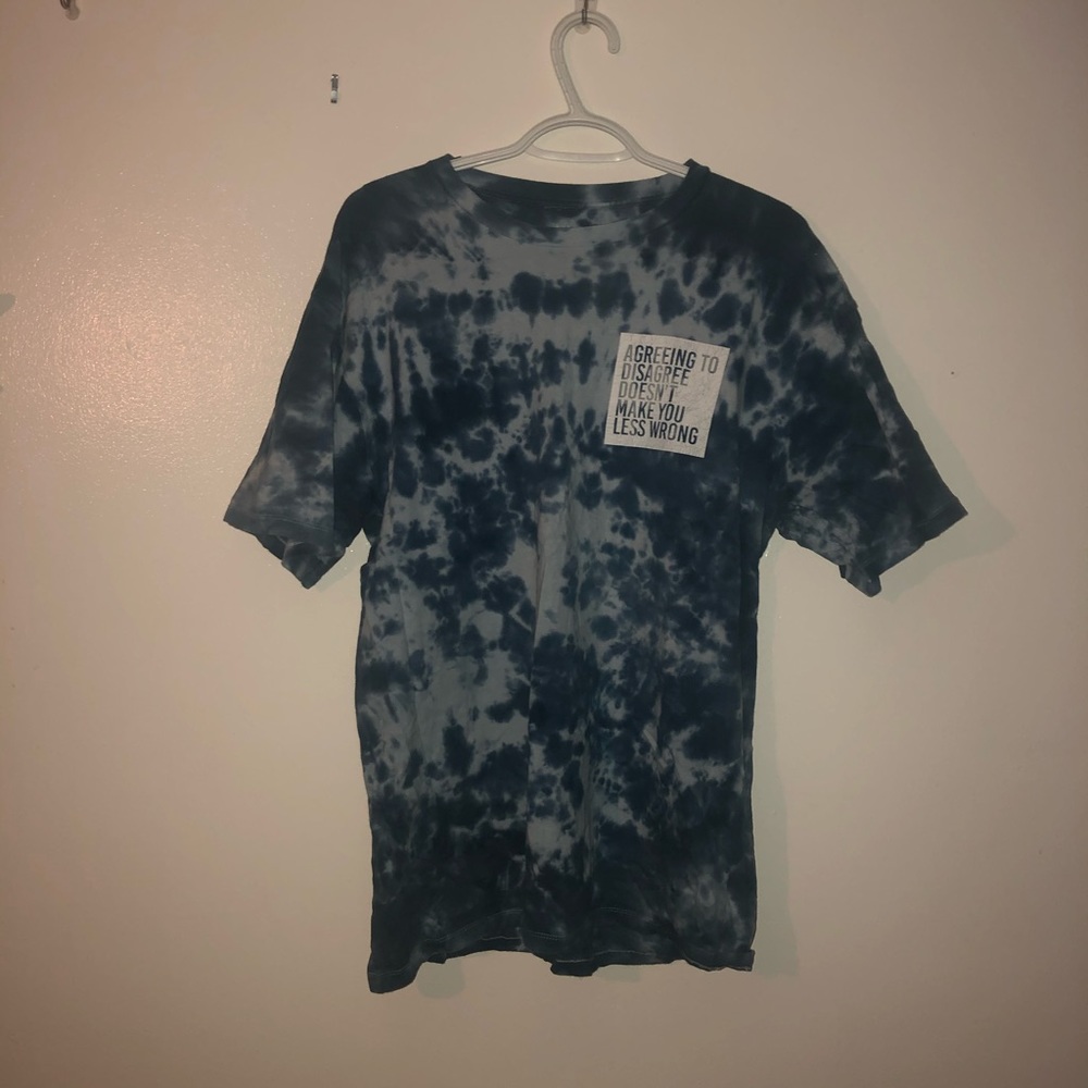 Large tie dye shirt